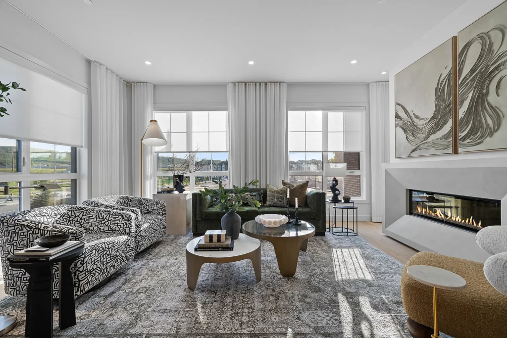 Partners Homes Showhome in Keystone Creek Calgary North
